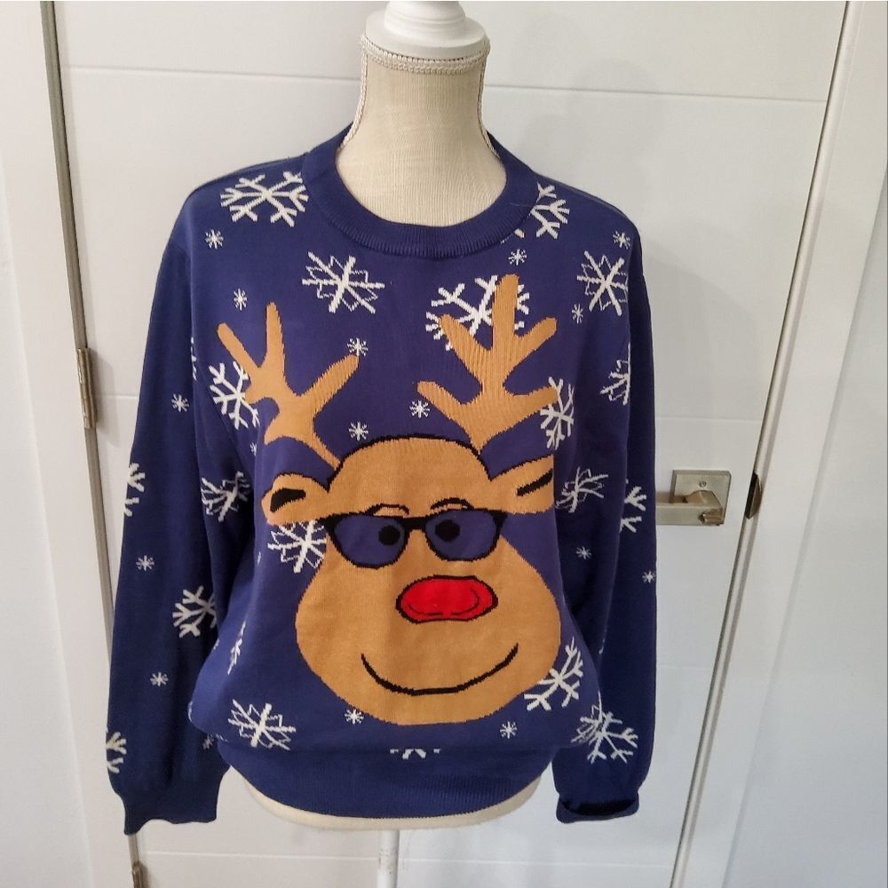 Christmas Holiday The Ugly Sweater Unisex Size L